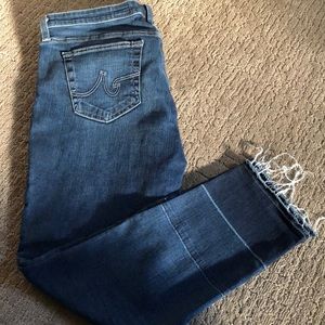 AG The Stilt/Cigarette Crop size 31